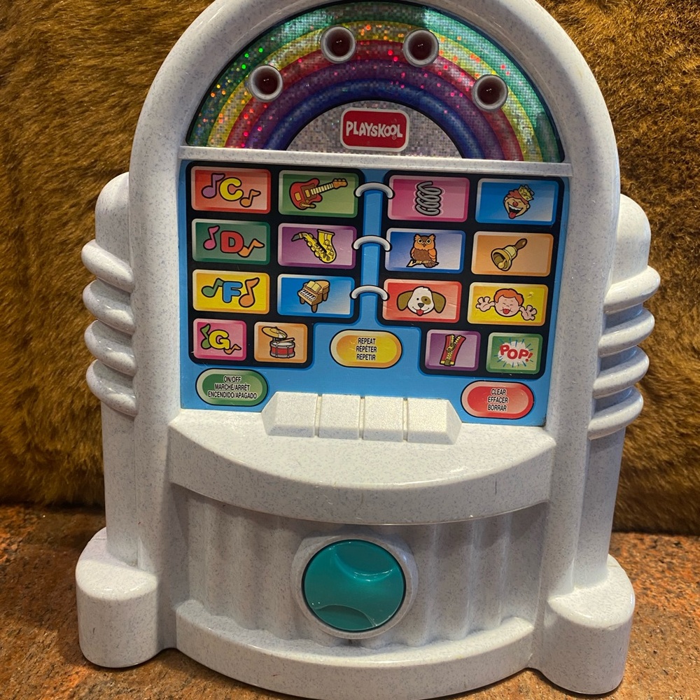 3 for $ 30. Vintage 1997-  Playskool Silly Songs Jukebox Radio music toy